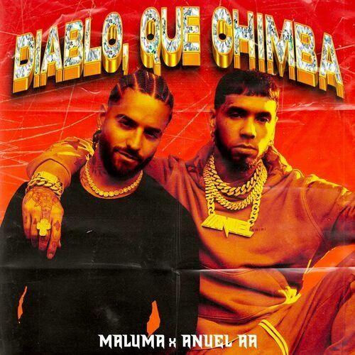 Capa do Single/EP "Diablo, Qué Chimba", de Anuel AA