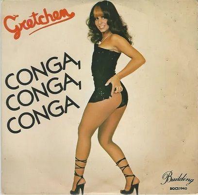 Portada del álbum "Conga Conga Conga", de Gretchen