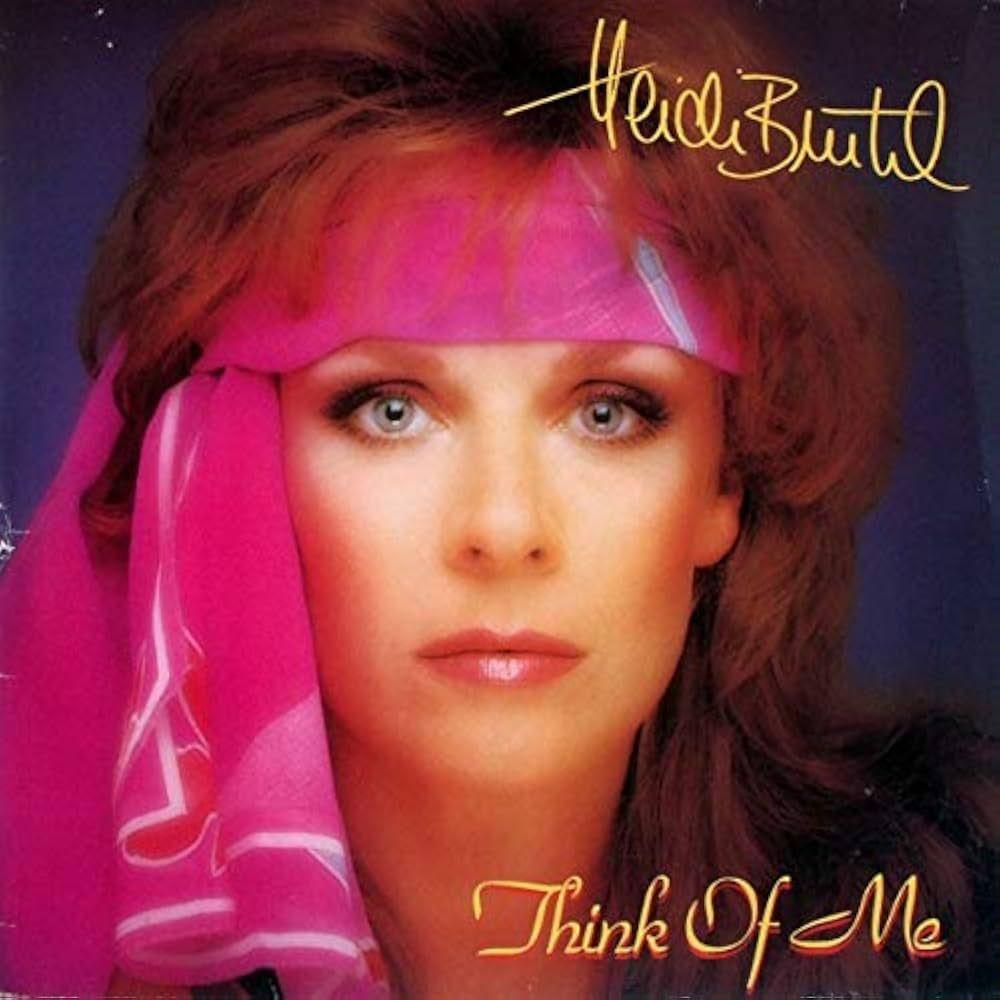Portada de Álbum "Think Of Me", de Heidi Brühl