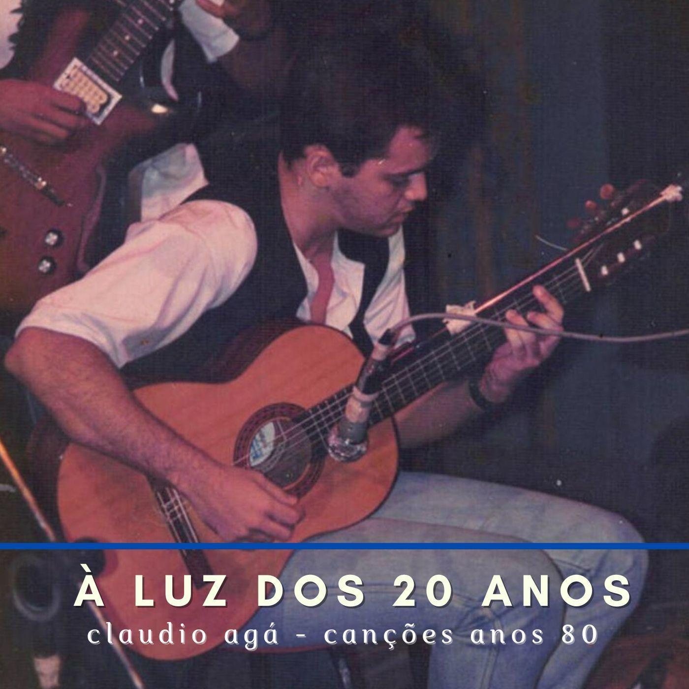 Portada de Álbum "À Luz dos 20 Anos", de Claudio Agá