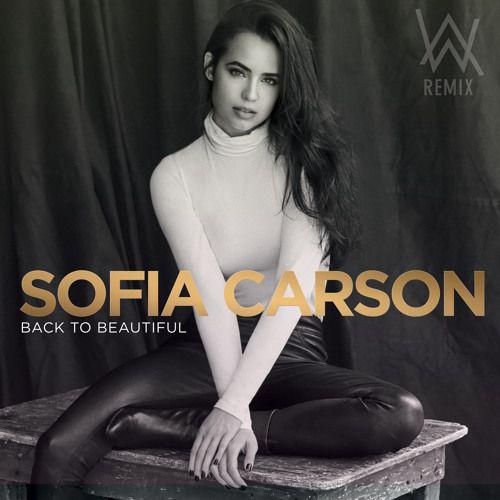 Single/EP cover of "Back to Beautiful" by Sofia Carson