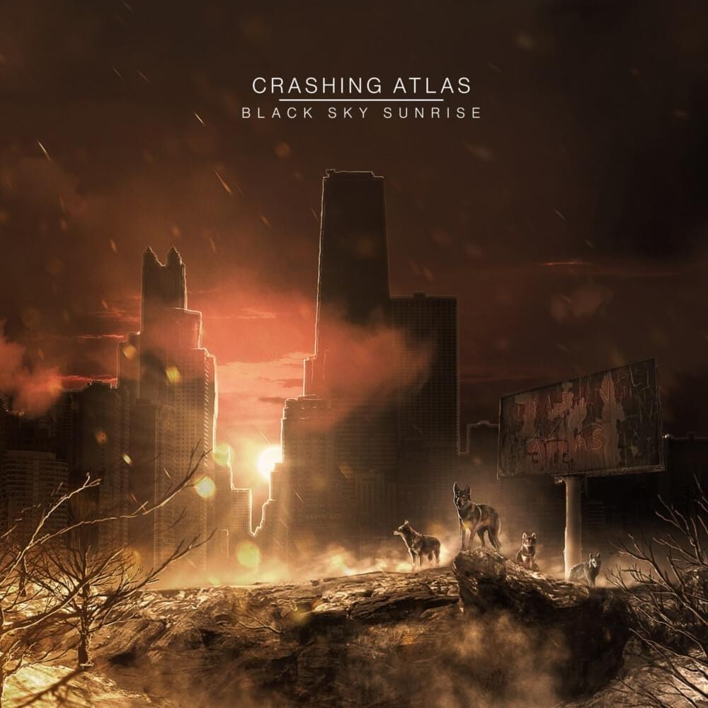 Portada de Álbum "Black Sky Sunrise", de Crashing Atlas
