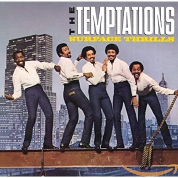 Portada del álbum "Surface Thrills", de The Temptations