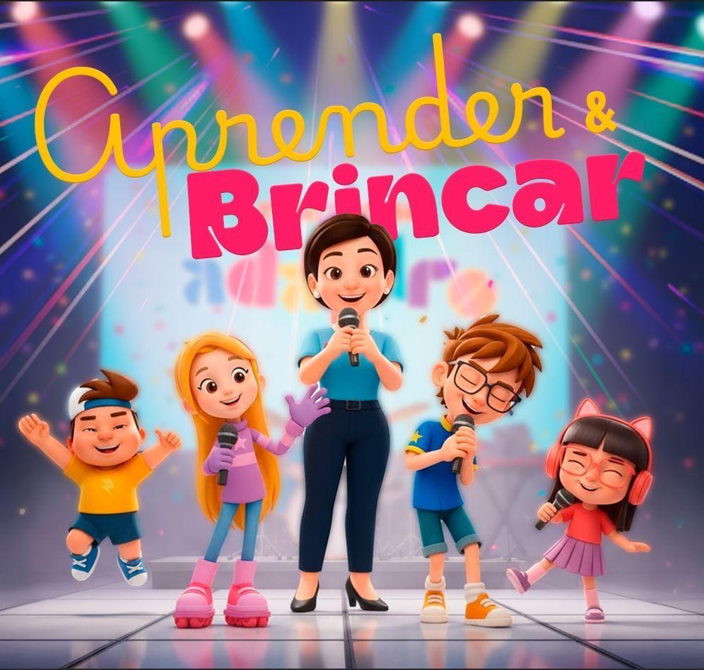 Portada de Álbum "Aprender e Brincar (Vol. 1)", de Turminha Adaptro