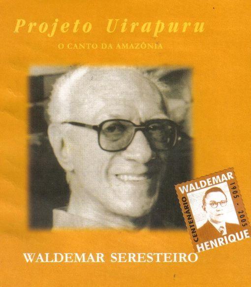 Capa do Álbum "Waldemar Seresteiro", de Waldemar Henrique