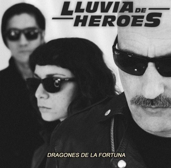 Portada de Sencillo/EP "Dragones De La Fortuna", de Lluvia de Heroes