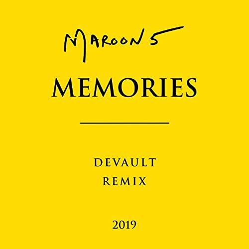 Portada del álbum "Memories (Devault Remix)", de Maroon 5