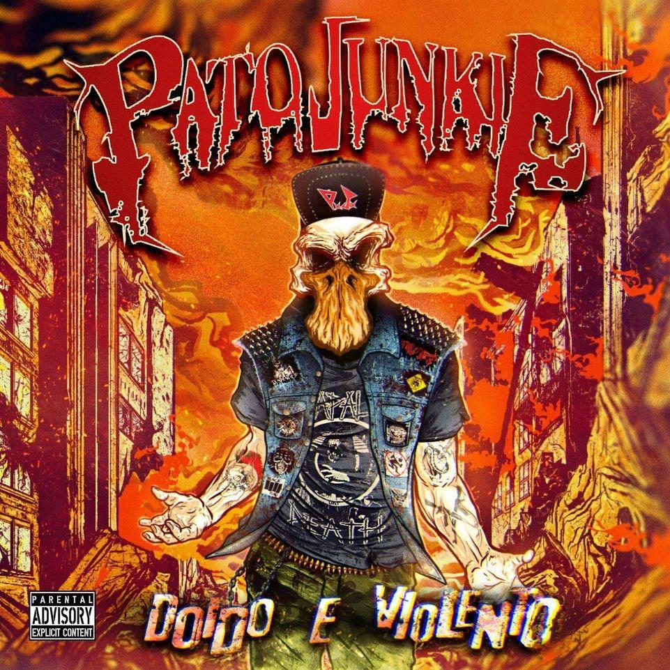 Portada de Álbum "Doido e Violento", de Pato Junkie