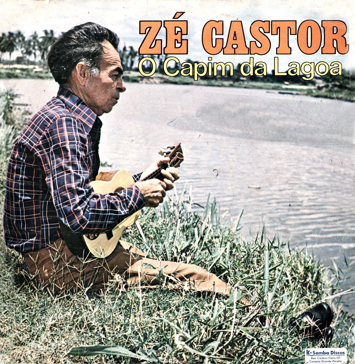 Portada de Álbum "O Capim da Lagoa", de Zé Castor
