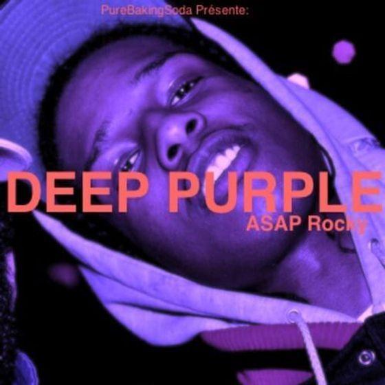 Portada de Álbum "Deep Purple ", de A$AP Rocky