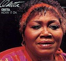 Capa do Álbum "Movin It On", de Odetta