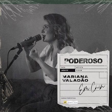 Portada del álbum "Poderoso", de Mariana Valadão