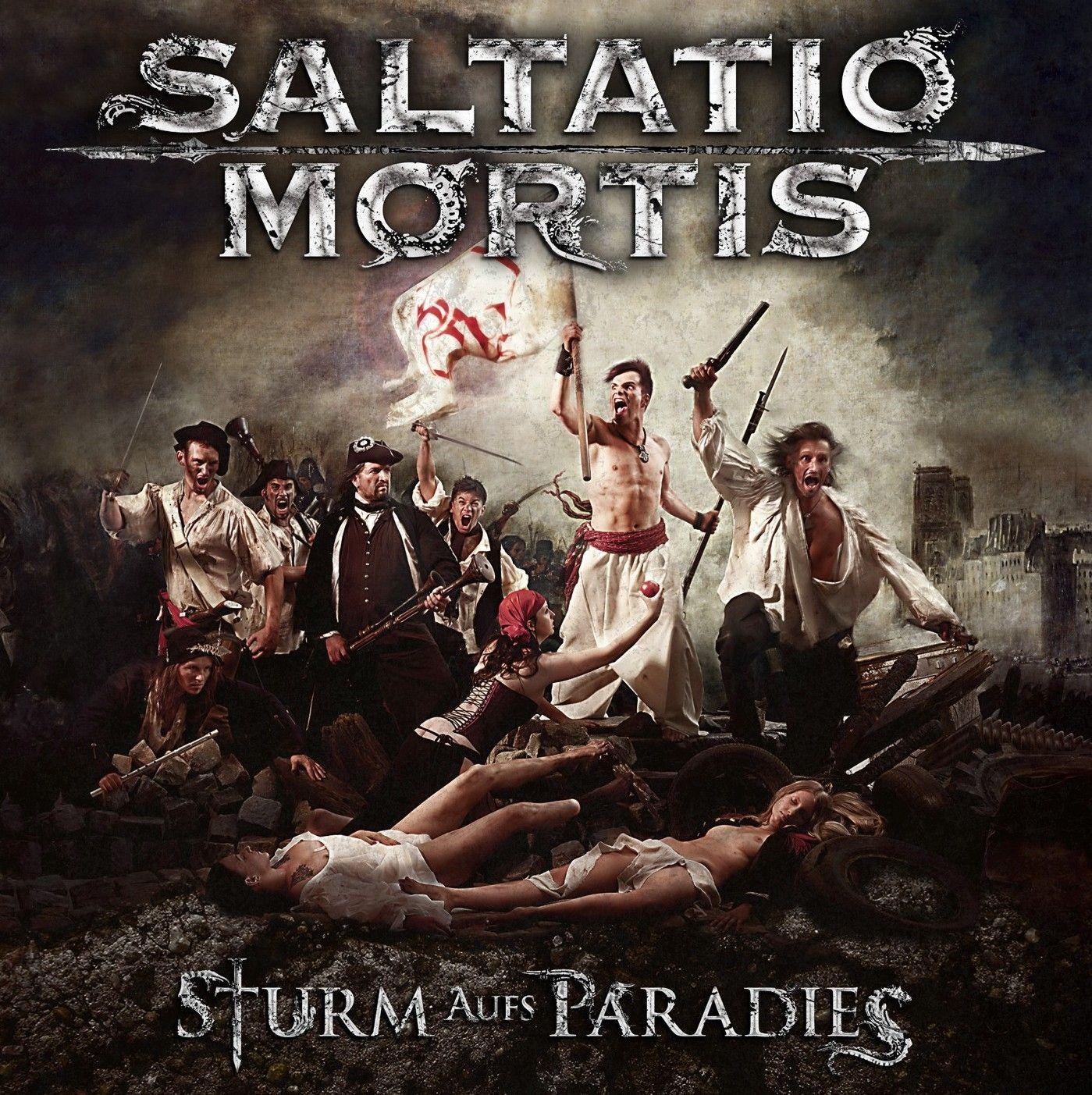 Capa do Álbum "Sturm Aufs Paradies", de Saltatio Mortis