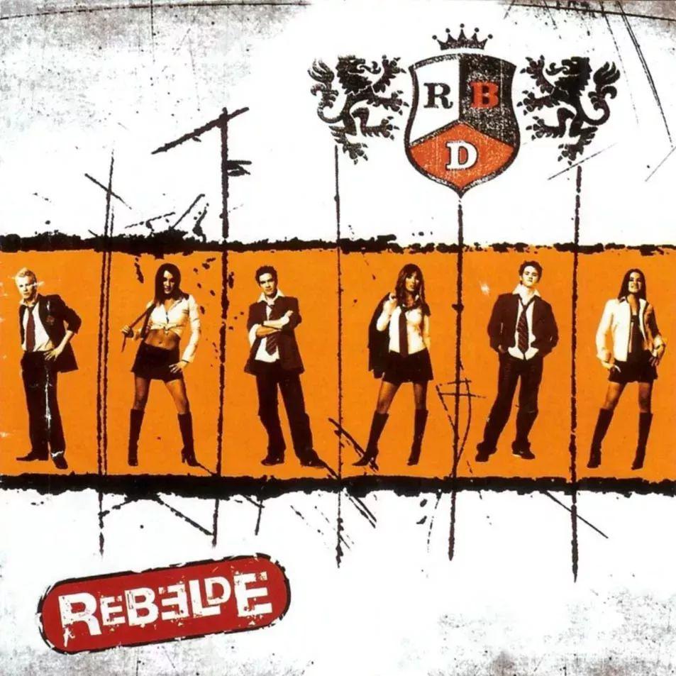 Capa do álbum "Rebelde", de RBD