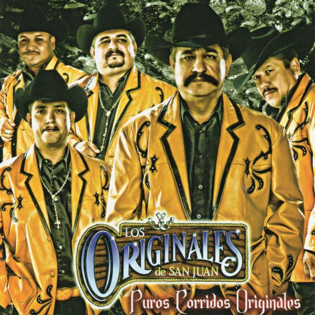 Portada de Álbum "Puros Corridos Originales", de Los Originales De San Juan