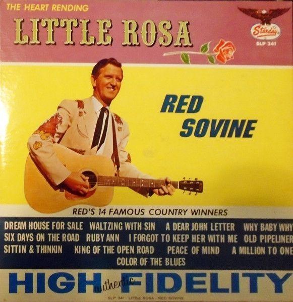 Capa do Álbum "Little Rosa", de Red Sovine