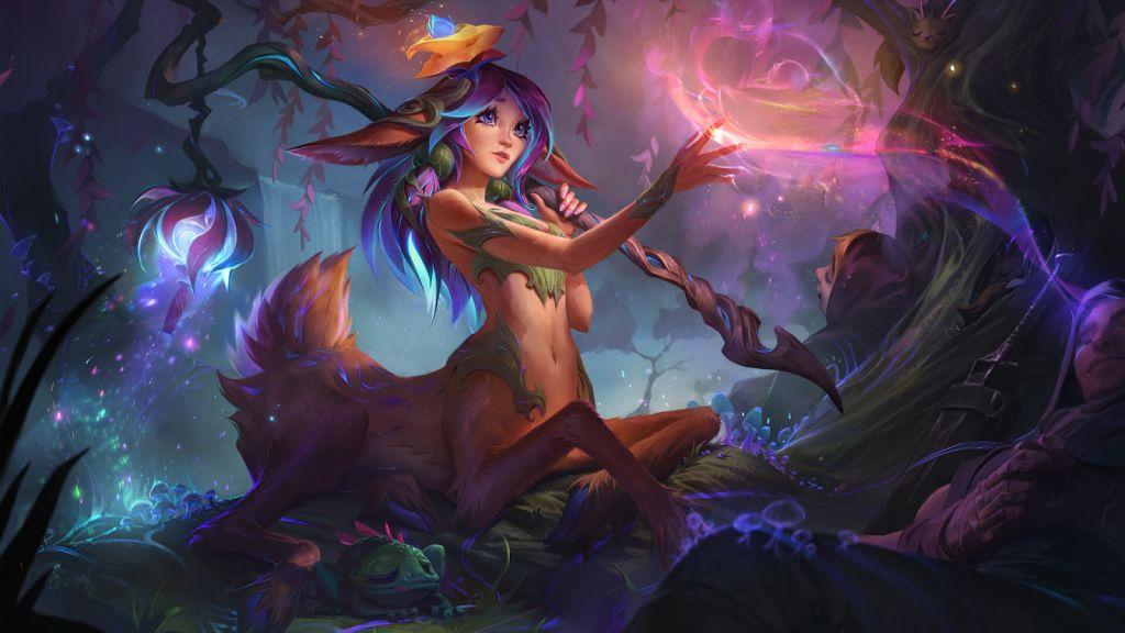 Portada de Sencillo/EP "Lillia, the Bashful Bloom", de League of Legends (LoL)
