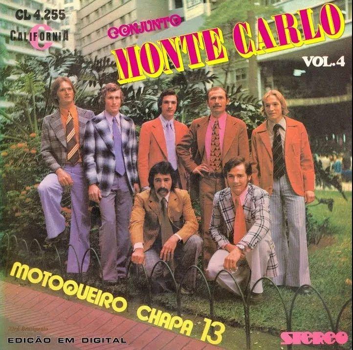 Portada de Álbum "Motoqueiro Chapa 13", de Musical Monte Carlo