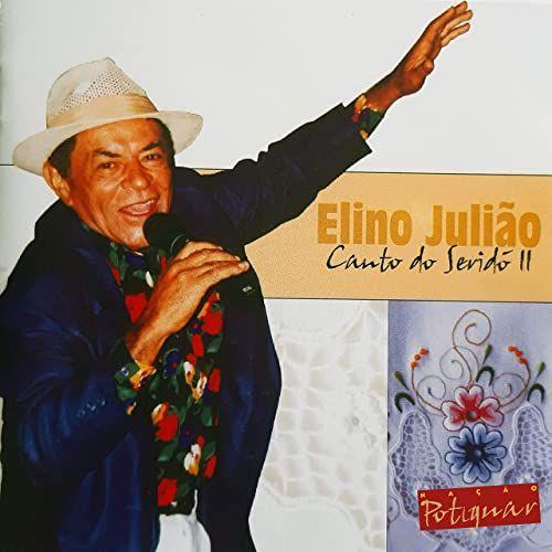 Portada de Álbum "Canto do Seridó II", de Elino Julião