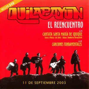 Portada de Álbum "El Reencuentro (En Vivo)", de Quilapayún