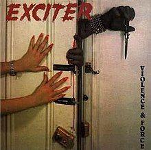 Capa do Álbum "Violence & Force", de Exciter