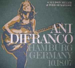Portada del álbum "Hamburg Germany 10.18.07", de Ani DiFranco