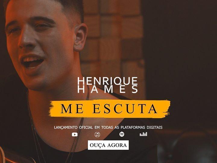 Portada de Sencillo/EP "Me Escuta", de Henrique Hames