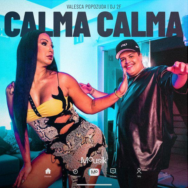 Portada de Sencillo/EP "Calma Calma (part. DJ 2F)", de Valesca Popozuda
