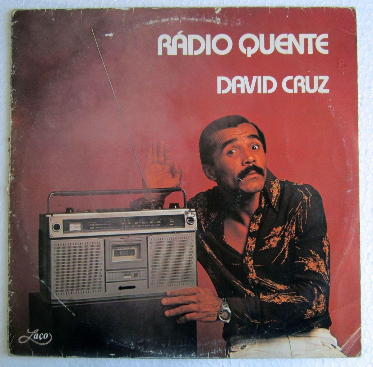 Portada de Álbum "Rádio Quente", de David Cruz
