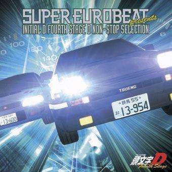 Portada del álbum "Initial D 4th Stage D Non-Stop Selection", de Initial D