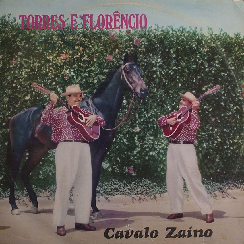 Portada de Álbum "Cavalo Zaino", de Raul Torres e Florencio