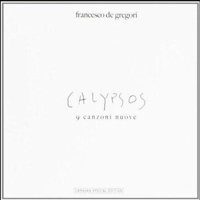 Portada de Álbum "Calypsos", de Francesco De Gregori