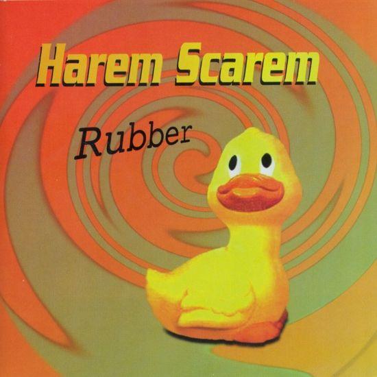 Portada de Álbum "Rubber", de Harem Scarem