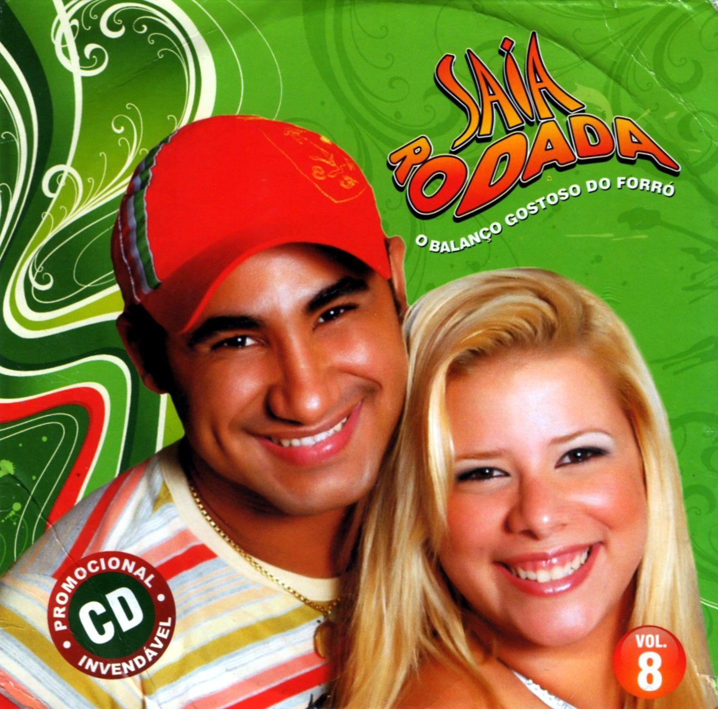 Capa do Álbum "O Balanço Gostoso do Forró - Vol. 8", de Saia Rodada