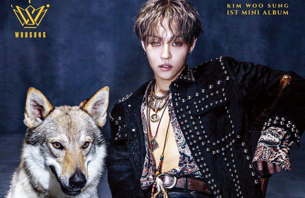 Portada de Álbum "WOLF", de WOOSUNG