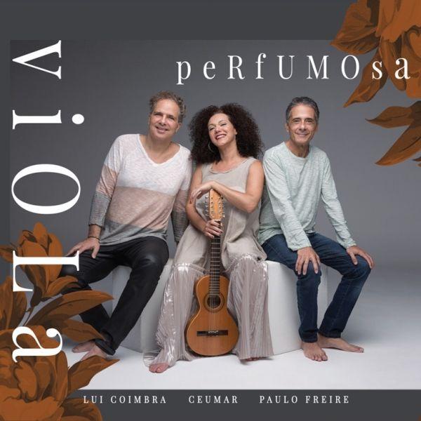Portada de Álbum "Viola Perfumosa - Homenagem à Inezita Barroso", de Ceumar