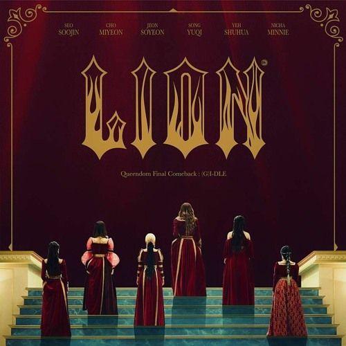 Portada del álbum "Lion (Chinese Version)", de i-dle