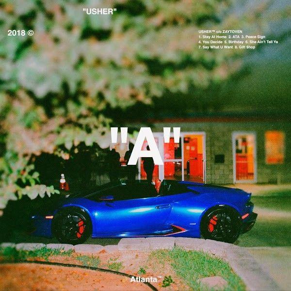 Portada de Álbum "A", de Usher