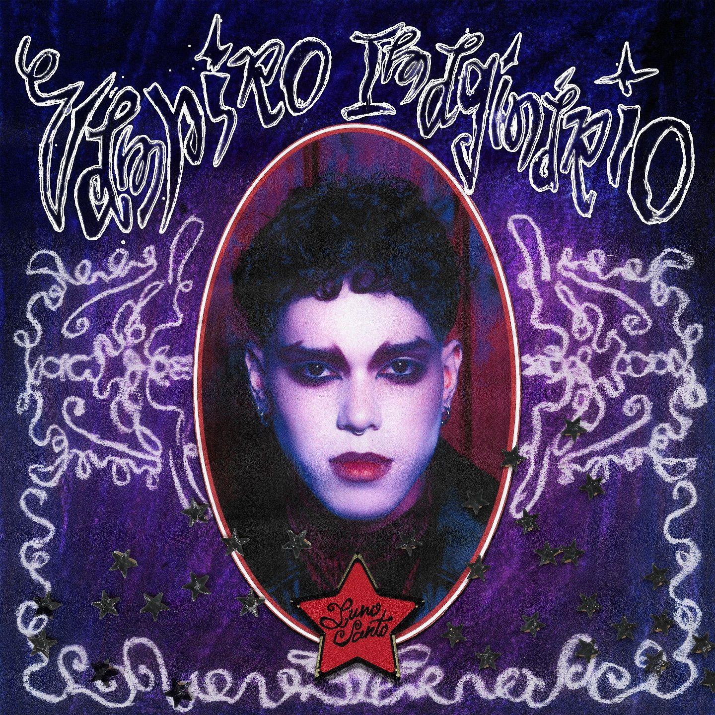 Portada de Sencillo/EP "Vampiro Imaginário", de Luno Santo