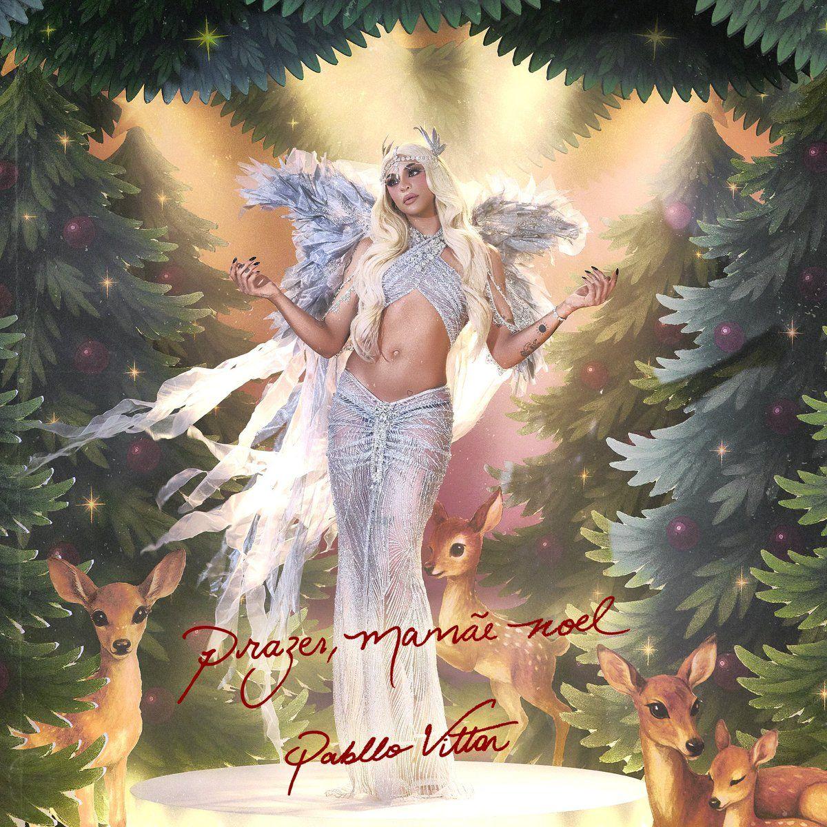 Capa do álbum "Prazer, Mamãe Noel ", de Pabllo Vittar