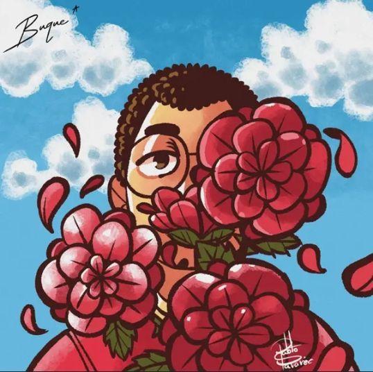 Portada de Sencillo/EP "Buquê*", de Flower (UNCHROMA)