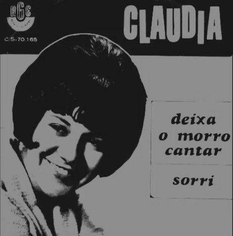 Portada del álbum "Deixa o Morro Cantar / Sorri", de Cláudia