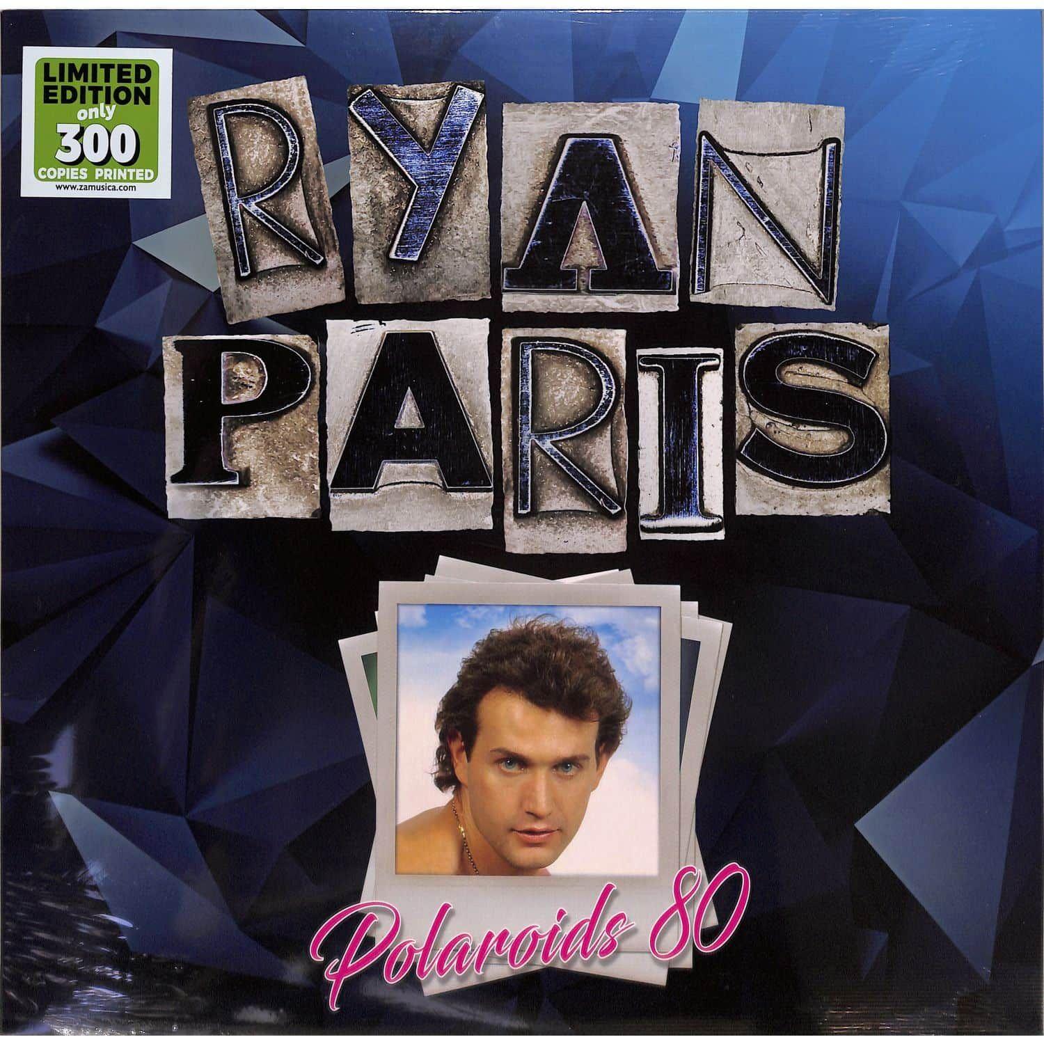 Capa do Álbum "Polaroids 80", de Ryan Paris