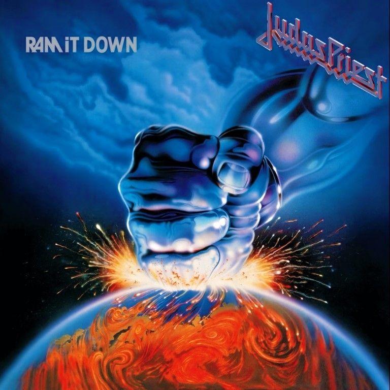 Portada del álbum "Ram It Down", de Judas Priest