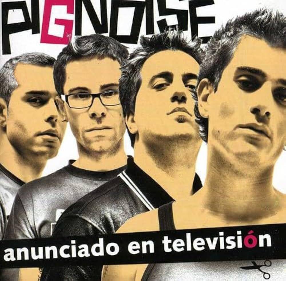 Capa do Álbum "Anunciado En Televisión", de Pignoise