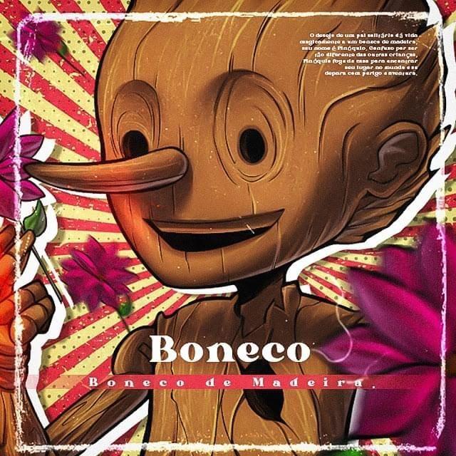 Capa do álbum "PINOCCHIO", de Papyrus da Batata