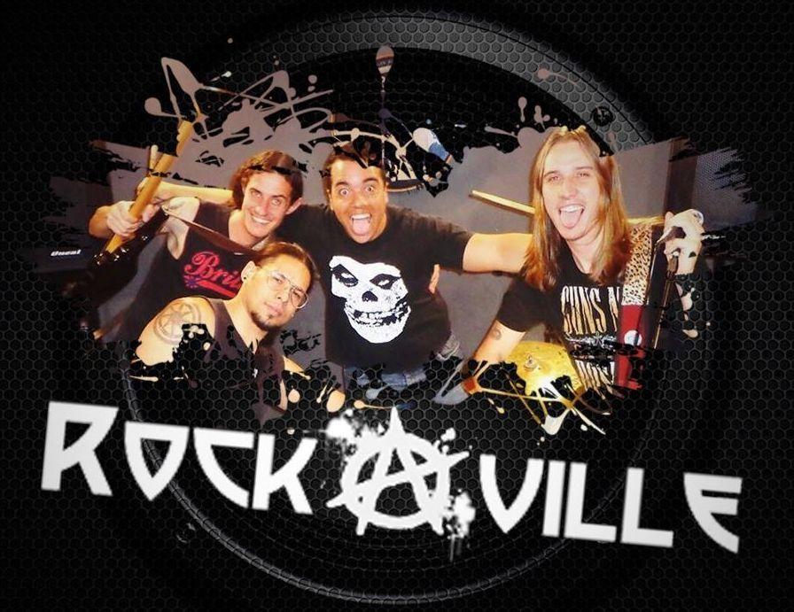 Capa do Álbum "Rock de Vila", de Rockaville