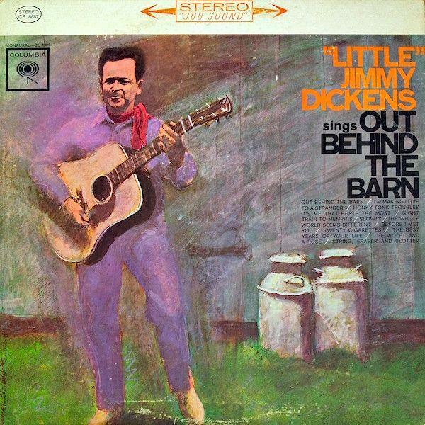 Capa do Álbum "Out Behind The Barn", de Little Jimmy Dickens