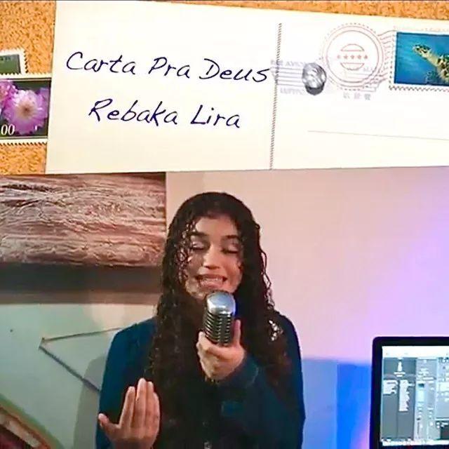 Portada de Sencillo/EP "Carta Pra Deus", de Rebeka Lira