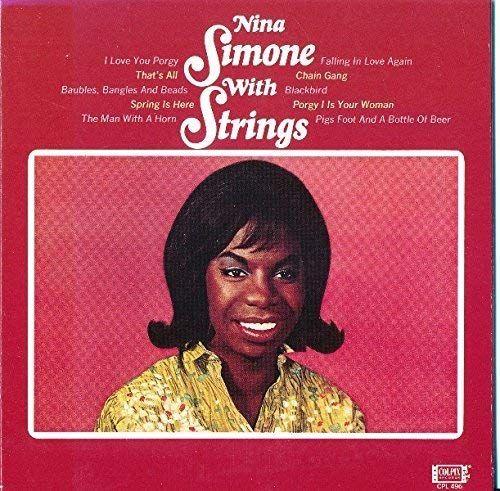 Portada del álbum "Nina Simone With Strings  ", de Nina Simone